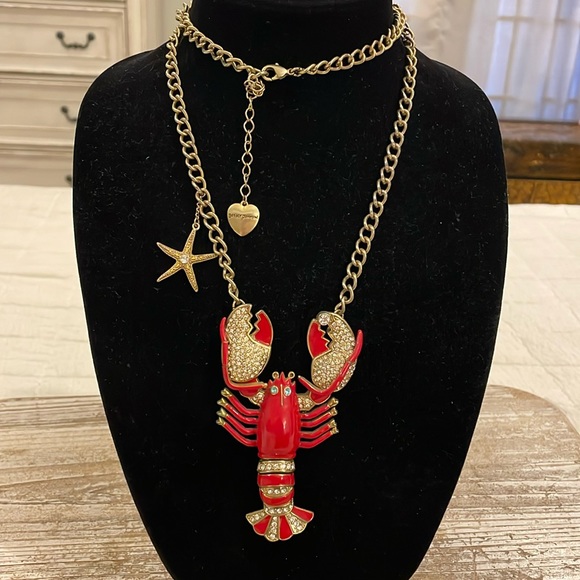 Betsey Johnson Jewelry Vintage Rare Betsey Johnson Large Lobster